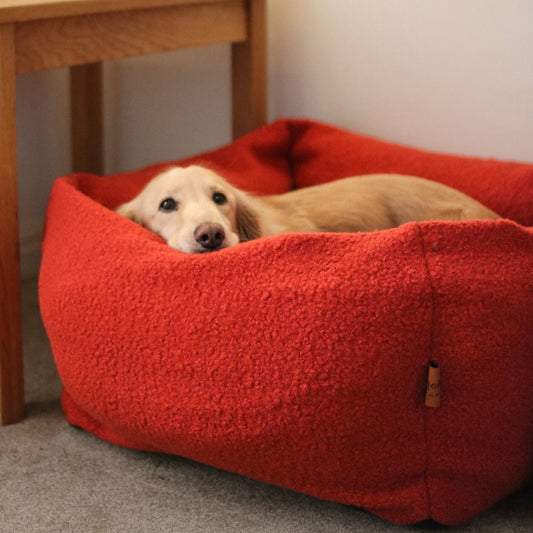 Autumn Bouclé Box Beds - Hugo and Ted