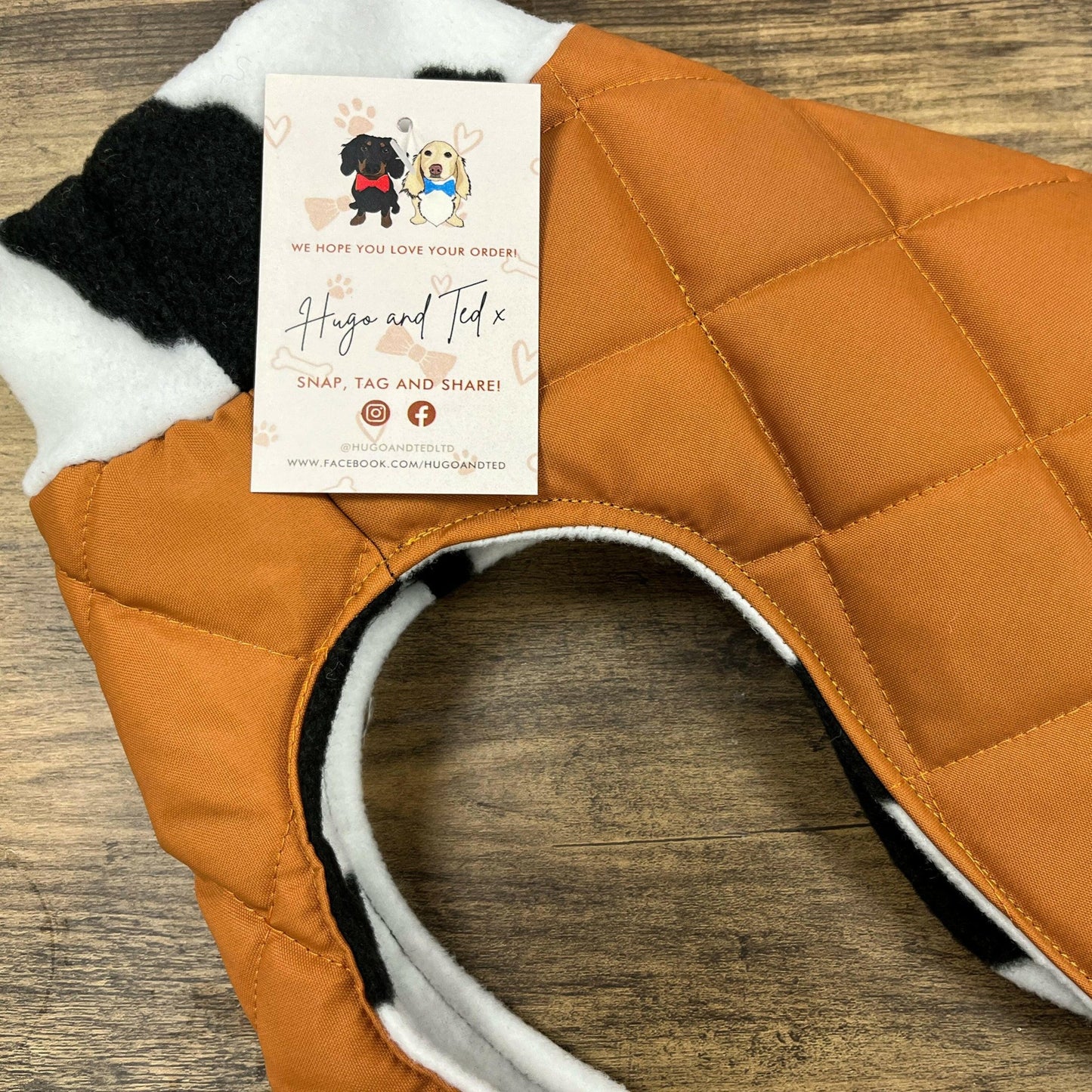 Quilted Ultimate Walkies Waterproof Coat - Hugo and Ted