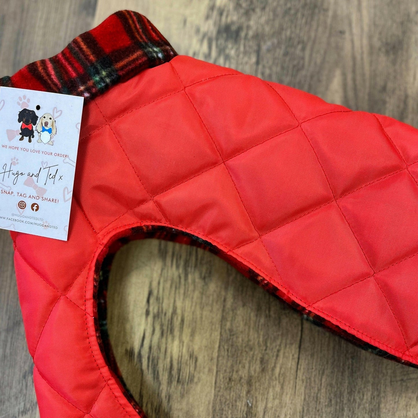 Quilted Ultimate Walkies Waterproof Coat - Hugo and Ted